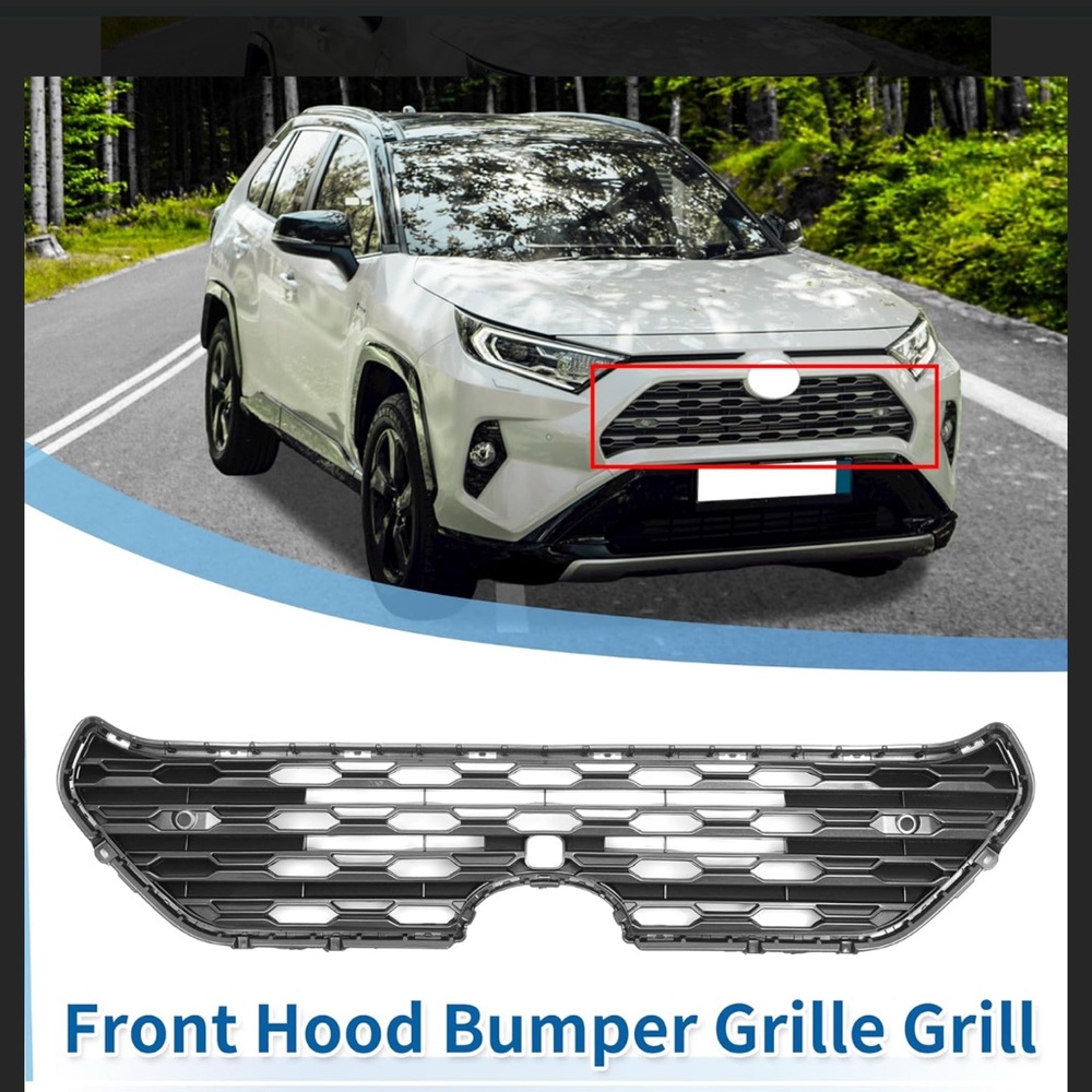 Toyota RAV 4 2021-2023 front hood grille. NEW